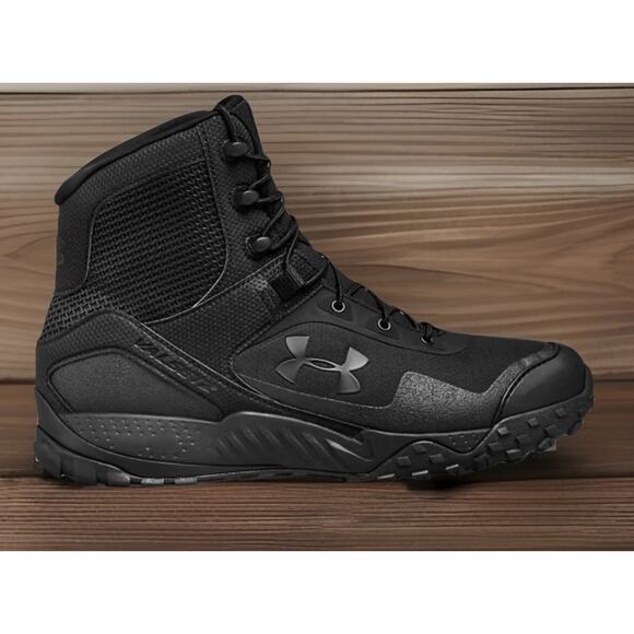 Under Armour Valsetz Black Waterproof Tactical Boots Mens Size 9.5 New Fast Ship main image 4